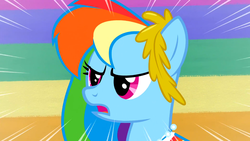 Size: 1366x768 | Tagged: safe, screencap, rainbow dash, g4, the best night ever, female, solo