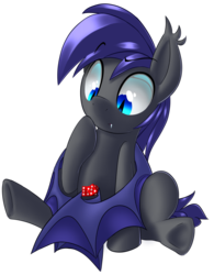 Size: 1459x1868 | Tagged: safe, artist:january3rd, oc, oc only, oc:au hasard, bat pony, pony, cute, dice, fangs, simple background, solo, transparent background, wing hold