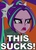 Size: 500x700 | Tagged: safe, edit, edited screencap, screencap, aria blaze, equestria girls, g4, my little pony equestria girls: rainbow rocks, amulet, angry, caption, clothes, female, hoodie, image macro, open mouth, reaction image, solo, unhappy