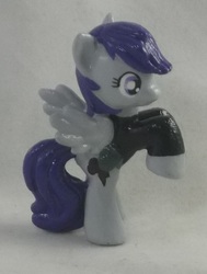 Size: 1025x1353 | Tagged: safe, artist:gryphyn-bloodheart, oc, oc only, oc:morning glory (project horizons), fallout equestria, fallout equestria: project horizons, 3d print, blind bag, customized toy, irl, photo, toy, weapon