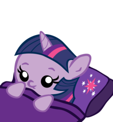 Size: 900x977 | Tagged: safe, twilight sparkle, g4, blanket, cute, female, pillow, solo, twiabetes