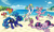 Size: 2000x1200 | Tagged: safe, artist:kp-shadowsquirrel, apple bloom, princess cadance, princess celestia, princess luna, scootaloo, spike, sweetie belle, twilight sparkle, alicorn, dragon, earth pony, pegasus, pony, unicorn, g4, :o, :q, adorabloom, alicorn tetrarchy, alternate hairstyle, annoyed, balancing, beach, bipedal, blank flank, butt, coach, cute, cutealoo, cutedance, cutelestia, cutie mark crusaders, diasweetes, drink, eyes closed, face down ass up, featureless crotch, female, filly, floppy ears, fluffy, flying, foal, folded wings, frown, glare, glowing, glowing horn, grumpy, hoof hold, horn, ice cream, laughing, leg fluff, levitation, licking lips, lidded eyes, looking at someone, looking at something, looking back, loop-de-hoop, lunabetes, lying down, magic, magic aura, mare, messy mane, missing accessory, moonbutt, open mouth, plot, ponytail, prehensile tail, prone, raised hoof, raised leg, rearing, royal sisters, scootaloo can fly, shoulder fluff, siblings, sisters, sisters-in-law, smiling, smirk, spikabetes, spread wings, straw, stuck, sweat, sweatdrop, sweet dreams fuel, tail, tail hold, telekinesis, tongue out, twiabetes, twilight sparkle (alicorn), twilight sparkle is not amused, unamused, underhoof, wall of tags, whistle, wing fluff, wings