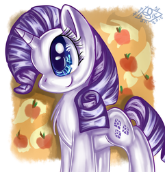 Size: 1024x1063 | Tagged: safe, artist:tamoqu, rarity, g4, female, solo