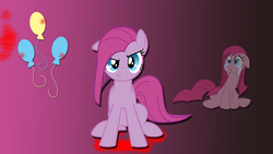 Size: 1920x1080 | Tagged: safe, artist:dawn-sparkle06, pinkie pie, g4, crying, pinkamena diane pie, wallpaper