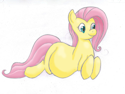 Size: 1500x1125 | Tagged: safe, artist:seenty, fluttershy, g4, belly, pregnant