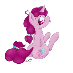 Size: 3000x3000 | Tagged: safe, artist:billysan727, sugar belle, g4, the cutie map, female, high res, simple background, solo, tongue out, transparent background