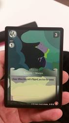 Size: 540x960 | Tagged: safe, enterplay, absolute discord, g4, my little pony collectible card game, card, ccg, slendermane