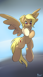 Size: 1080x1920 | Tagged: safe, artist:noben, oc, oc only, pegasus, pony, flying, solo