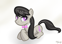 Size: 1280x905 | Tagged: safe, artist:replacer808, octavia melody, g4, female, octavia is not amused, solo, unamused