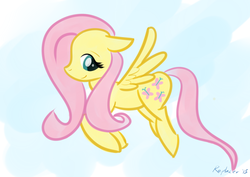 Size: 3507x2480 | Tagged: safe, artist:replacer808, fluttershy, g4, female, high res, solo