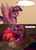 Size: 1280x1780 | Tagged: dead source, safe, artist:dhui, pinkie pie, twilight sparkle, alicorn, earth pony, pony, g4, comic, duo, magic, sleeping, tired pie, twilight sparkle (alicorn)