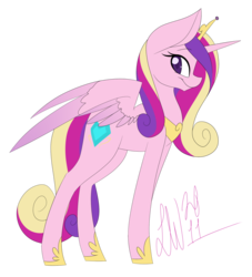 Size: 1750x1925 | Tagged: safe, artist:lone-wolf2011, princess cadance, g4, female, simple background, solo, transparent background