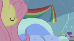 Size: 500x281 | Tagged: safe, screencap, fluttershy, rainbow dash, tank, pegasus, pony, tortoise, g4, season 5, tanks for the memories, animated, bathrobe, bed, bedroom, blinking, clothes, crying, cute, d:, daaaaaaaaaaaw, dashabetes, dashie slippers, discovery family, discovery family logo, eye shimmer, eyes closed, female, floppy ears, frown, gif, hnnng, hug, lidded eyes, lip bite, male, mare, nose in the air, open mouth, robe, sad, sadorable, tongue out, trio, uvula, volumetric mouth, wavy mouth, woobie