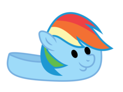 Size: 1032x774 | Tagged: safe, artist:s.guri, part of a set, g4, tanks for the memories, clothes, cute, dashie slippers, simple background, slippers, transparent background, vector