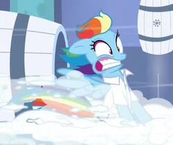 Size: 1067x895 | Tagged: safe, screencap, rainbow dash, g4, tanks for the memories, female, solo