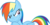 Size: 5984x3000 | Tagged: safe, artist:dashiesparkle, rainbow dash, g4, my little pony: friendship is magic, tanks for the memories, evil smile, female, pure unfiltered evil, rainbow grinch, simple background, solo, transparent background, vector