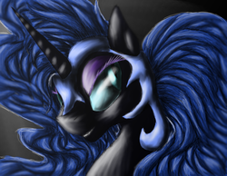 Size: 900x700 | Tagged: safe, artist:notaguitarfret, nightmare moon, g4, female, solo