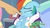 Size: 1920x1080 | Tagged: safe, edit, screencap, rainbow dash, tank, g4, tanks for the memories, bathrobe, boop, boop edit, clothes, crying, cute, dashabetes, dashie slippers, finger, hand, robe, sad, scrunchy face