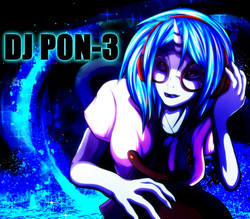 Size: 800x700 | Tagged: safe, artist:c.d.i., dj pon-3, vinyl scratch, human, g4, female, horn, horned humanization, humanized, solo