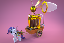 Size: 2400x1600 | Tagged: safe, artist:creatorofpony, artist:shipislove shipislife, rarity, bloom & gloom, g4, my little pony: friendship is magic, season 5, 3d, 3d model, blender, props