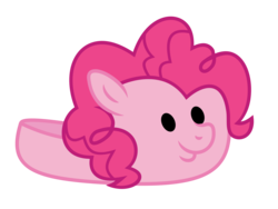 Size: 4444x3333 | Tagged: safe, artist:s.guri, part of a set, pinkie pie, g4, tanks for the memories, clothes, pinkie slippers, simple background, transparent background, vector