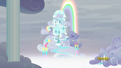 Size: 1920x1080 | Tagged: safe, screencap, g4, tanks for the memories, discovery family logo, rainbow dash's house