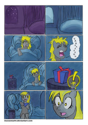 Size: 751x1063 | Tagged: safe, artist:inuranma44, derpy hooves, pegasus, pony, g4, comic, female, mare, the doctor's visit