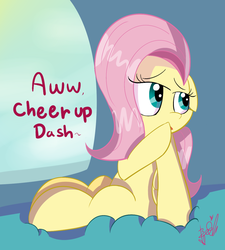 Size: 1105x1228 | Tagged: safe, artist:befishproductions, fluttershy, g4, tanks for the memories, cute, female, shyabetes, signature, solo