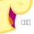 Size: 612x612 | Tagged: safe, edit, fluttershy, bat pony, pony, g4, caption, close-up, fangs, female, flutterbat, image macro, kek, meme, mouth, nose, nostrils, open mouth, race swap, recolor, simple background, smiling, solo, teeth, tongue out, tooth, transparent background