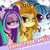 Size: 3000x3000 | Tagged: safe, artist:melodycrystel, adagio dazzle, aria blaze, sonata dusk, earth pony, pony, equestria girls, g4, my little pony equestria girls: rainbow rocks, album cover, broken hearts, disguise, disguised siren, earth pony adagio dazzle, earth pony aria blaze, earth pony sonata dusk, equestria girls ponified, female, gem, heart, heart eyes, high res, lavender background, lidded eyes, looking at you, ponified, simple background, siren gem, the dazzlings, trio, trio female, wingding eyes