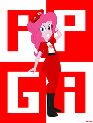 Size: 1800x2400 | Tagged: safe, artist:mofetafrombrooklyn, pinkie pie, equestria girls, g4, female, guardian angel, solo