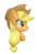 Size: 671x975 | Tagged: safe, artist:foxdeimos, applejack, g4, female, hat, portrait, solo