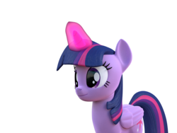 Size: 1280x960 | Tagged: safe, artist:3d thread, artist:creatorofpony, twilight sparkle, alicorn, pony, g4, 3d, 3d model, blender, female, magic, mare, solo, twilight sparkle (alicorn)