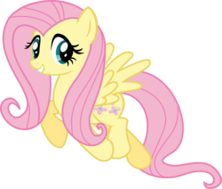 Size: 6034x5117 | Tagged: safe, artist:lman225, fluttershy, g4, absurd resolution, female, simple background, solo, transparent background, vector