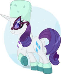 Size: 1303x1585 | Tagged: safe, artist:xwhitedreamsx, rarity, g4, tanks for the memories, clothes, female, simple background, solo, sunglasses, transparent background, winter outfit
