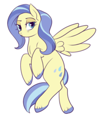 Size: 458x517 | Tagged: safe, artist:lulubell, sunshower, pegasus, pony, g4, tanks for the memories, simple background, solo, transparent background