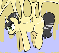 Size: 1295x1144 | Tagged: safe, artist:befishproductions, oc, oc only, oc:butter butt, butter pony