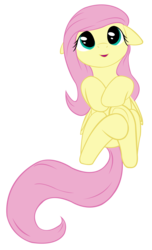 Size: 3179x5232 | Tagged: safe, artist:mlpblueray, artist:sokolas, fluttershy, pegasus, pony, g4, cute, female, floppy ears, on back, shyabetes, simple background, solo, transparent background, vector