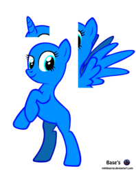 Size: 5075x6400 | Tagged: safe, artist:mlpblueray, oc, oc only, absurd resolution, base, simple background, solo, transparent background, vector