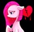 Size: 698x663 | Tagged: safe, artist:hosikawa, pinkie pie, earth pony, pony, g4, black background, female, heartbreak, pinkamena diane pie, pixiv, simple background, solo