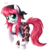 Size: 1024x1061 | Tagged: safe, artist:xnightmelody, oc, oc only, oc:ceri, earth pony, pony, clothes, earth pony oc, heart, solo, wrench