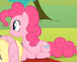 Size: 467x373 | Tagged: safe, screencap, pinkie pie, pony, g4, maud pie (episode), my little pony: friendship is magic, female, smiling, solo