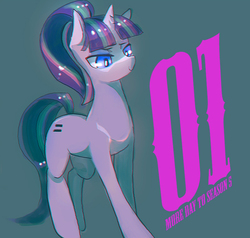 Size: 800x760 | Tagged: safe, artist:tc, starlight glimmer, g4, the cutie map, countdown, female, solo