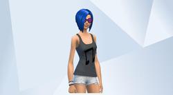 Size: 744x410 | Tagged: safe, artist:bananatiser, dj pon-3, vinyl scratch, human, g4, game, humanized, the sims 4