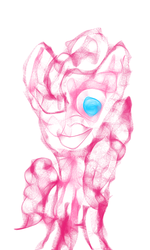 Size: 480x800 | Tagged: safe, artist:gallifreyanequine, pinkie pie, earth pony, pony, g4, creepy, phone art