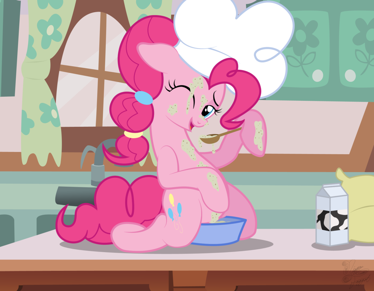 Cooking with pinkie pie hentai game фото 18