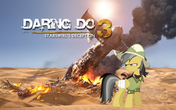 Size: 1920x1200 | Tagged: safe, daring do, g4, female, solo, uncharted