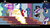 Size: 854x480 | Tagged: safe, edit, edited screencap, screencap, night light, princess celestia, queen chrysalis, shining armor, spike, twilight velvet, cinemare sins, a canterlot wedding, g4, season 2, clothes, disguise, disguised changeling, dress, fake cadance, letterboxing, marriage, mind control, this day aria, wedding, wedding dress