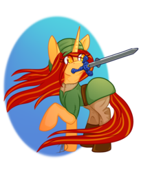 Size: 871x917 | Tagged: safe, artist:mdragonflame, oc, oc:autumn leaf, crossover, cute, the legend of zelda