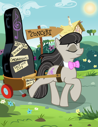 Size: 3858x5000 | Tagged: safe, artist:andypriceart, artist:kooner-cz, octavia melody, earth pony, pony, g4, absurd resolution, cello, female, musical instrument, solo